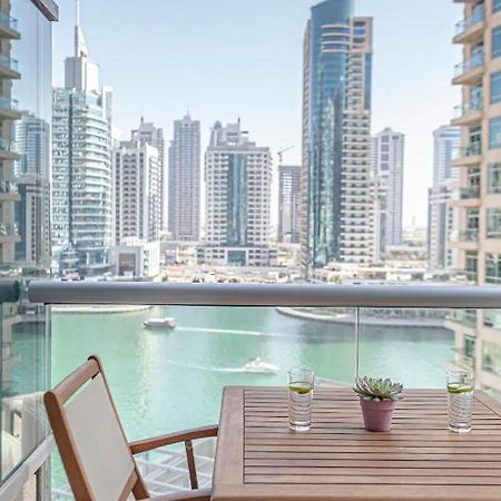 Nasma Luxury Stays - Pastel-Colored Apt With Jaw-Dropping Marina Views Dubai Buitenkant foto