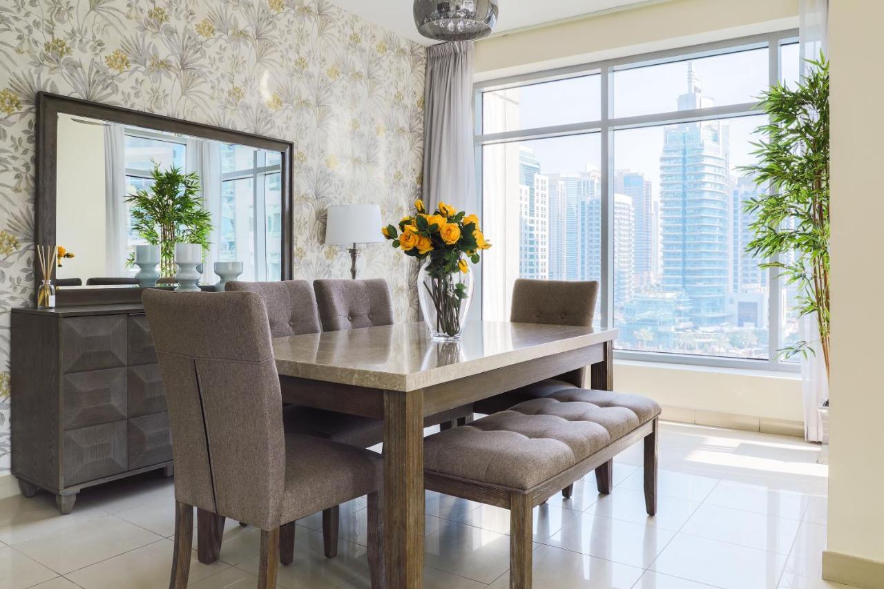 Nasma Luxury Stays - Pastel-Colored Apt With Jaw-Dropping Marina Views Dubai Buitenkant foto