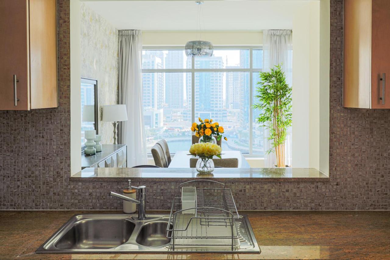 Nasma Luxury Stays - Pastel-Colored Apt With Jaw-Dropping Marina Views Dubai Buitenkant foto
